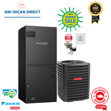 3 Ton Goodman Heat Pump Split System 17.2 SEER 2-Stage Variable Speed ECM R32