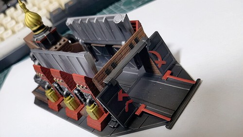 Red Alert 2 gioco Unione Sovietica modello di fabbrica di guerra - Foto 12 di 18