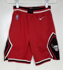 Chicago Bulls Nike Red NBA 75th anniv. City Edition shorts Youth Medium M 10/12