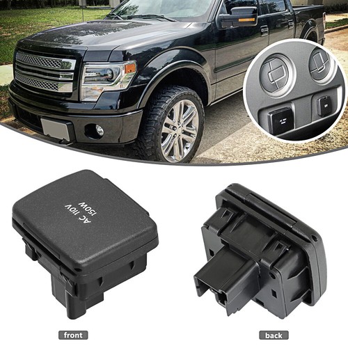 BC3Z-19N236-A Center Console Power Outlet Socket Fit For Ford Lincoln 110V 150W - Picture 8 of 10