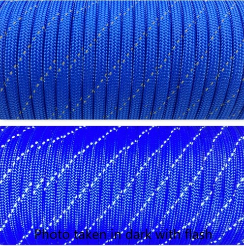 4 mm Paracord 550 Mil Spec 7 fili lunghe 25 piedi cordino sopravvivenza boscaglia - Foto 41 di 93