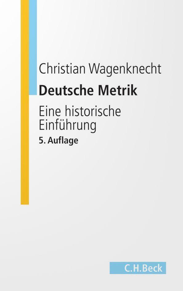 Thumbnail - Deutsche Metrik | Buch | 9783406557316