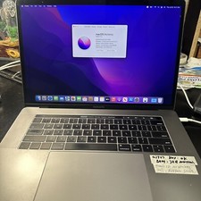 Apple MacBook Pro 15 A1707 Late 2016 Touchbar i7 2.7GHz 16GB ram 500gb SSD