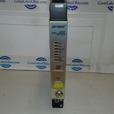 SQUARE D SY/MAX MODEL 400 PROCESSOR CLASS 8020 SCP-424X SER.C2/C4 REV. 3.40
