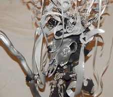 Four Horsemen of the Modern Apocalypse Voodoo Doll with Stand ~ Occult Art 