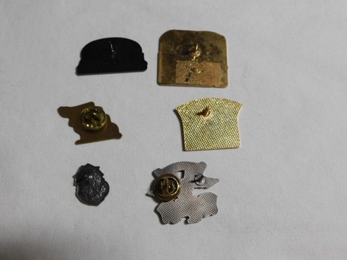 VTG HARLEY DAVIDSON HAT CAP NOLA ADJUSTABLE ENAMEL PINS STURGIS PIN FLAG LOT - Picture 9 of 16