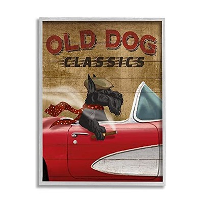 Old Dog Classics Scottish Terrier Cigar Sports Car, Designed by Conrad Knutse...