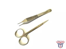 Classic Suture Removal 2pcs Kit German Stainless Steel CE Surgical Instruments