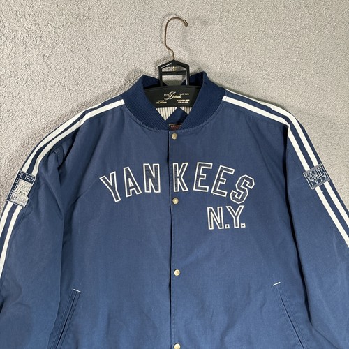 Vintage Yankees Varsity Jacket Size 3XL Cooperstown Collection By G-III - Picture 2 of 14