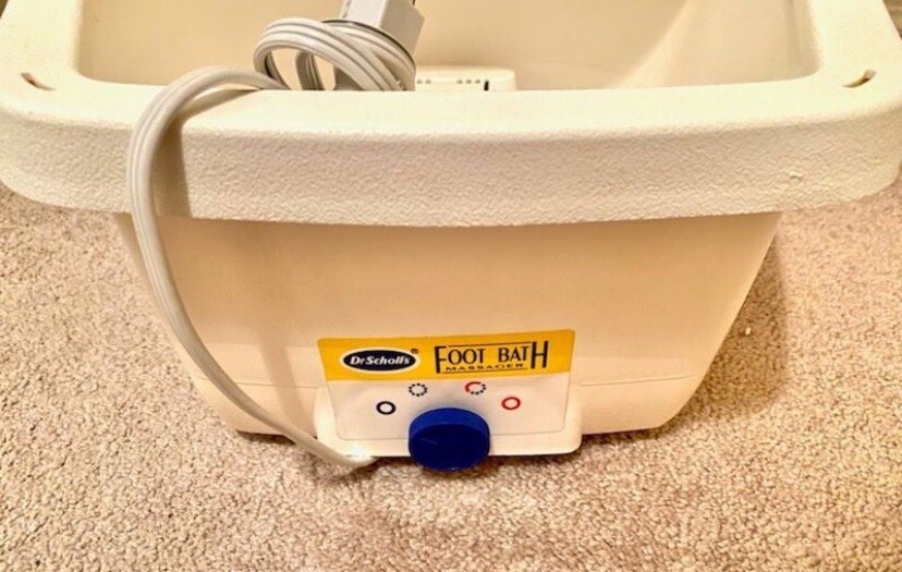 Dr. Scholls Portable All-in-One Heated Massaging Foot Spa | eBay