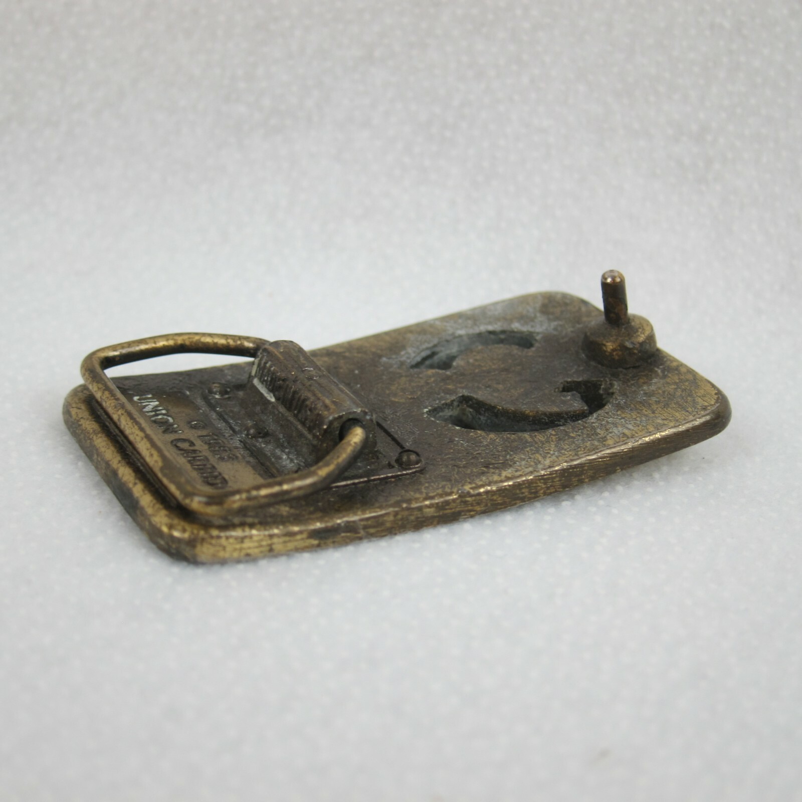 Vintage 1983 Eveready Battery Cat 9 Lives Brass Belt … Gem