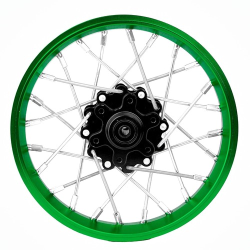 KEBEILEE CNC Aluminum Front Wheel V2 For LOSI Promoto MX motorcycle 1:4 Green - Picture 2 of 19