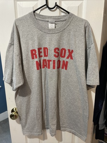 Boston Red Sox Nation Men's Gray Shirt 
