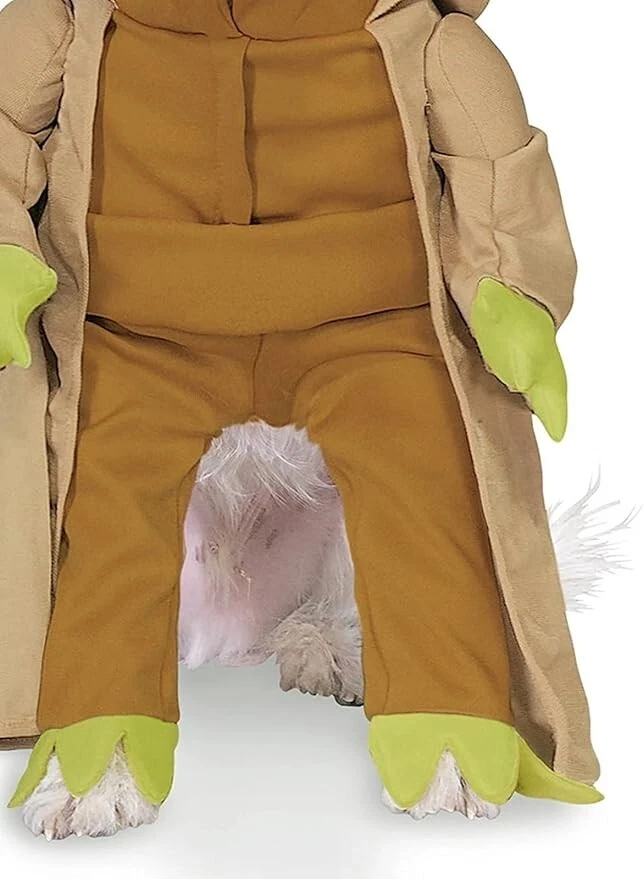 Star Wars Yoda con Brazos Mascota Perro Disfraz Animal Halloween Juegos con disfraces Rubí 887893 Foto 3 de 4