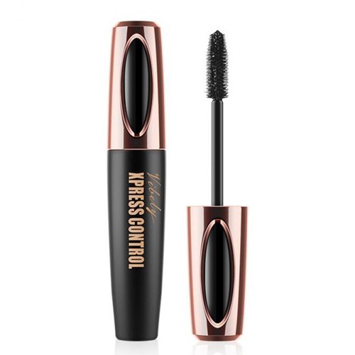 New Silk Fiber Eyelash Mascara Extension Makeup Waterproof Eye Lashes Black 4D - Picture 4 of 8