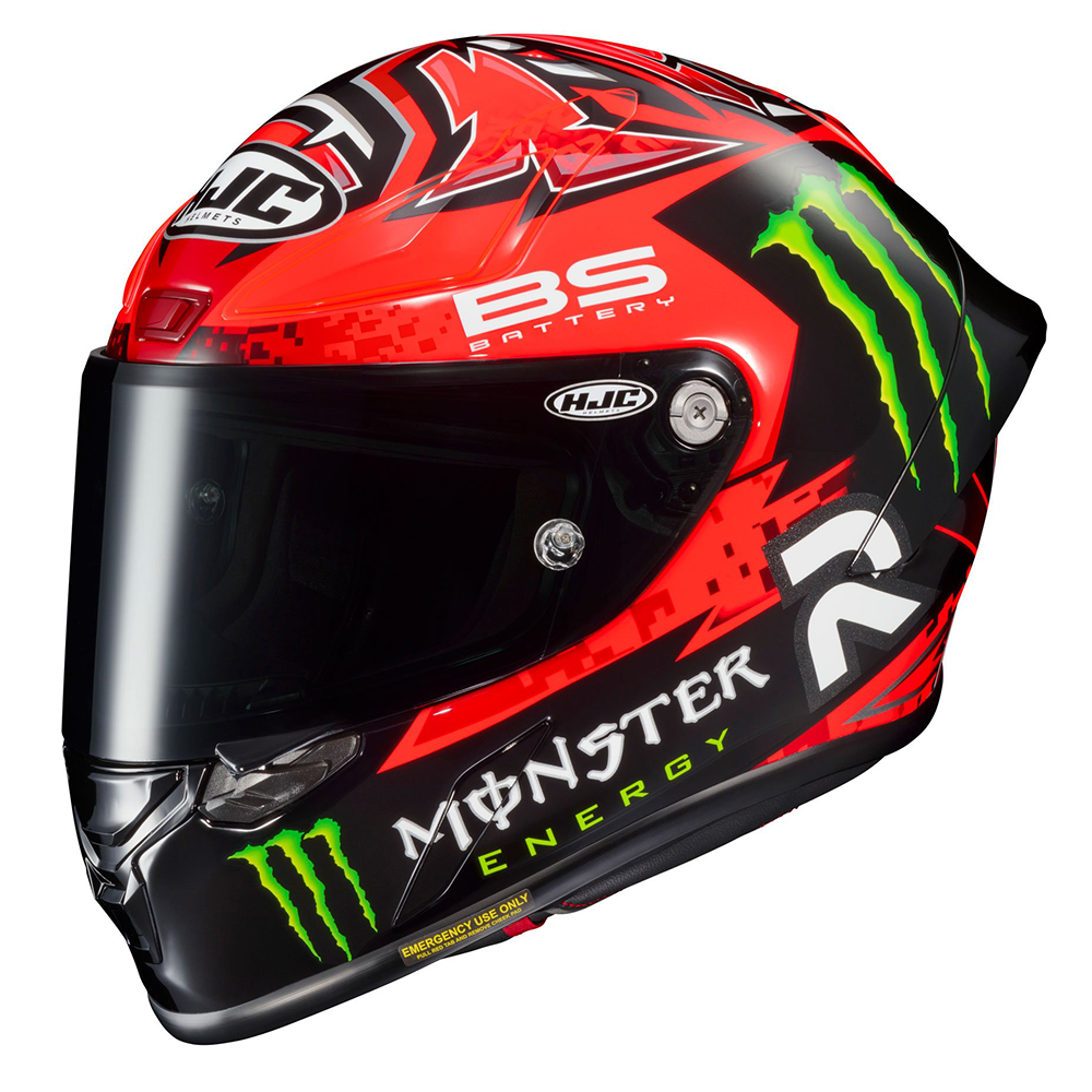 HJC RPHA 1 Motorcycle Helmet Fabio Quartararo Replica MC1 HJC RPHA 1 Motorcycle Helmet Fabio Quartararo Replica MC1