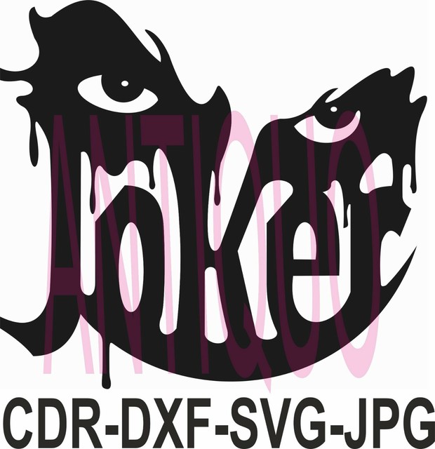CNC Vector DXF Plasma Router Laser Cut DXF-CDR Vector Files - JOKER | eBay