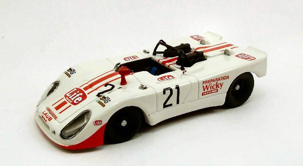 Porsche 908 Flunder #21 10Th 1000 Km Monza 1971 Brambilla Mati Wiki 1:43 Modell-image