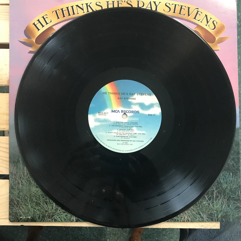 Ray Stevens-He Thinks He's Ray Stevens-LP-1984-NM/EX - Image 3 of 4