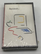 1983 A Guided Tour of Macintosh and MacWrite MacPaint Cassette Sealed NOS
