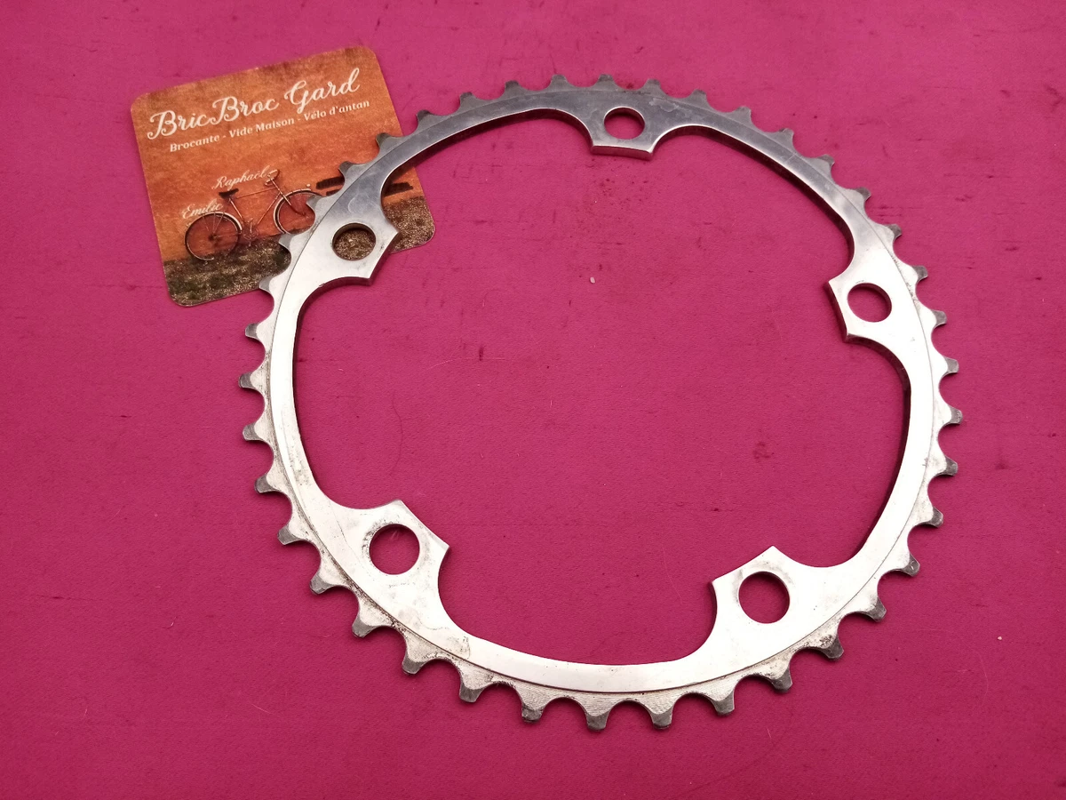 Plateau Specialités TA Horus - 135mm 53T Argent - Vélo Route - Fabriqué En France