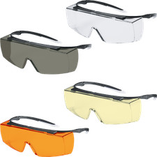 uvex super f OTG &Uuml;ber-Brille Arbeit Labor Profi Augen-Schutz kratzfest