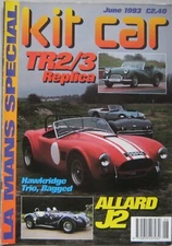 Kit car magazine June 1993 featuring Zeemax, Hawkridge