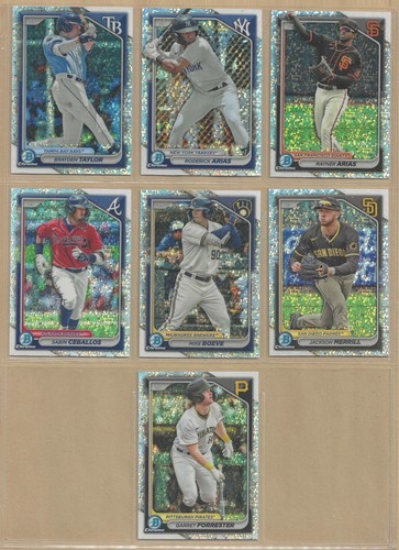 2024 Bowman CHROME PROSPECTS Mini-Diamond Refractor Parallel - PICK ANY U WANT - Picture 21 of 27