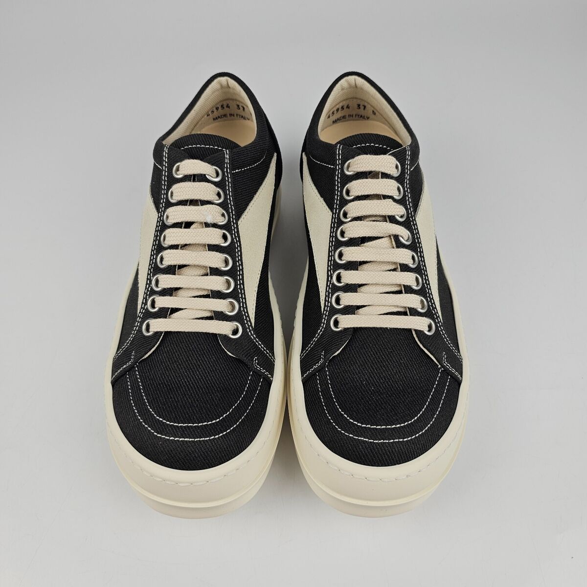 RICK OWENS DRKSHDW Women's Dark Dust Vintage Sneakers New RICK OWENS DRKSHDW Women's Dark Dust Vintage Sneakers New