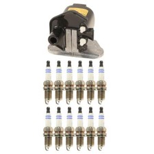 Bosch 1 Nocop Ignition Coils 12 Double Iridium Spark Plug Kit For BMW 7 8 Series