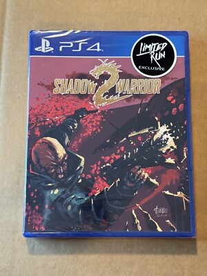 Shadow Warrior 2 Limited Run Games Sony PS4 Special Reserve Games NEW RARE
