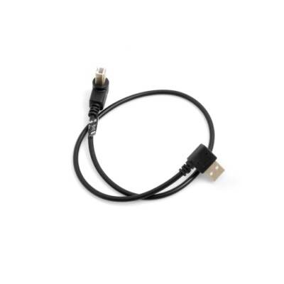 USB A (male) 90° rechts zu USB Typ B (male) 90° rechts gewinkelt Kabel 50cm