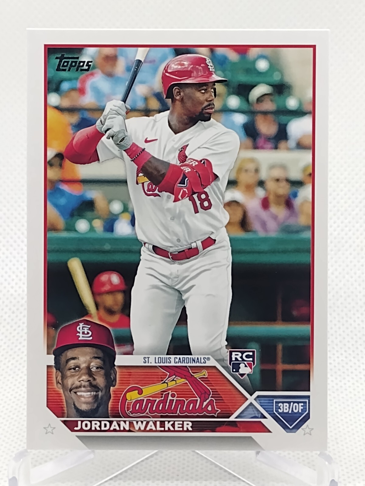 Jordan Walker RC 2023 Topps Series 2 #344 St Louis Cardinals Rookie 