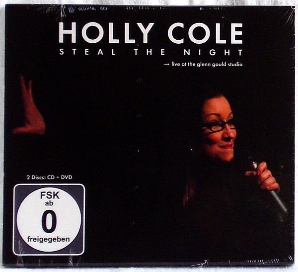 HOLLY COLE STEAL THE NIGHT CD+DVD SEALED