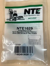 NTE Electronics NTE1629 INTEGRATED CIRCUIT TV SYNC SEPARATOR DETECTOR HORIZONTAL