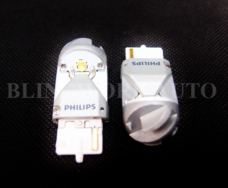 (PAIR) PHILIPS T20 7440 W21W X-treme Ultinon LED 6000k White Reverse Light - Image 4 of 4