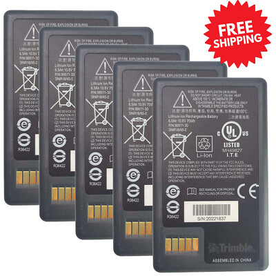 5Pcs 99511-30 6.5Ah 10.8V Battery for Trimble 79400 Total Station S3/S5/S6/S7/S8
