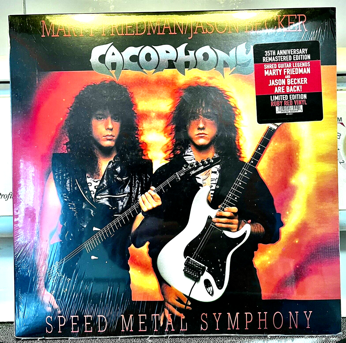 Speed Metal Symphony '87 Cacophony NEW/UNSEALED Megadeath Marty