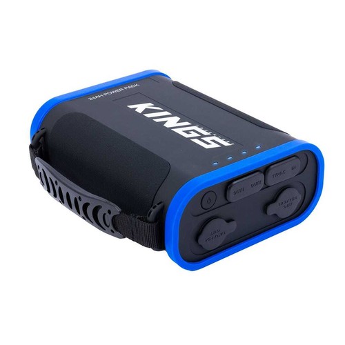Kings 24AH Lithium Portable Power Pack 307Wh +Blue 10000mAh Lithium Power Bank - Picture 2 of 12