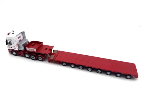Remolque de carga baja multieje modelo diecast coche de colección ED 1:76 Scania R580 - Imagen 6 de 18