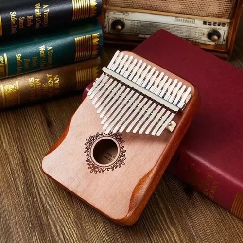 17 Tasten Kalimba Daumenklavier Klavier Thumb Piano Fingerklavier mit Tasche - Bild 5 von 10