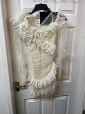 house of cb xs  Lace Cream Dress