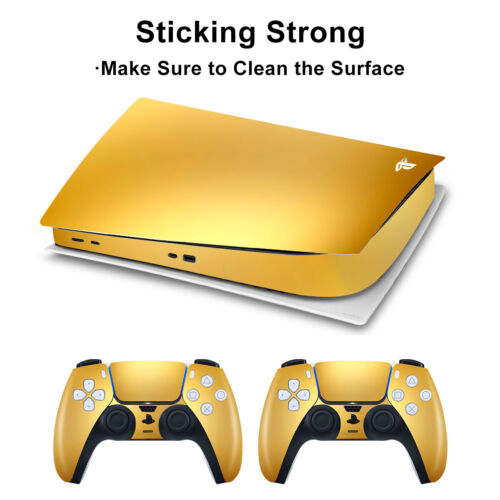 Decalcomania cover adesivi vinili per console e controller digitale PS5 Playstation 5 - Foto 4 di 10