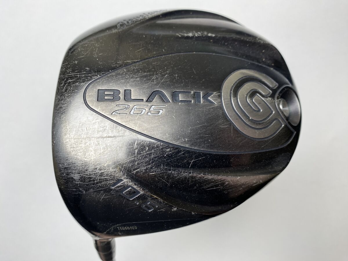 Cleveland CG Black 265 10.5° Driver Regular Graphite Shaft Black Grip & H/C* Cleveland CG Black 265 10.5° Driver Regular Graphite Shaft Black Grip & H/C*