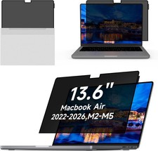 Laptop Privacy Screen Filter for MacBook Air 13.6 Inch 2022 2026, M2 M5