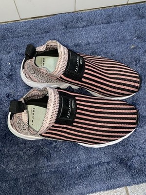 Adidas Equipment Primeknit Sock Coral B37531 Sz Mens 9