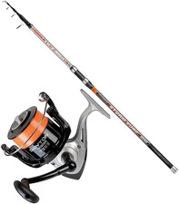 Kit Surfcasting Canna TRABUCCO OCEANIC Storm Surf Telescopica 4.00 Mt 200Gr + Mu