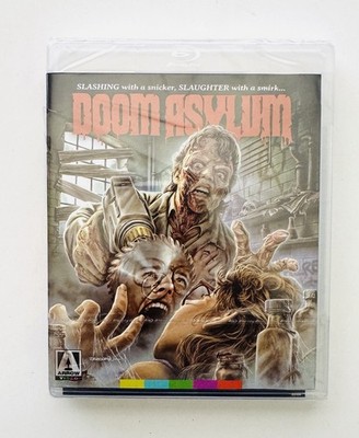 Doom Asylum Blu-ray Arrow Video, Special Edition Horror Movie, New Sealed