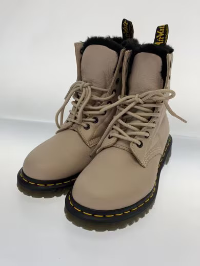 Dr. Martens / Lace-up boots / Size 38 / Beige / Leather / 1460 SERENA image 2