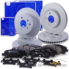 ATE BREMSSCHEIBEN +BREMSBELÄGE VORNE+HINTEN FÜR NISSAN QASHQAI J10